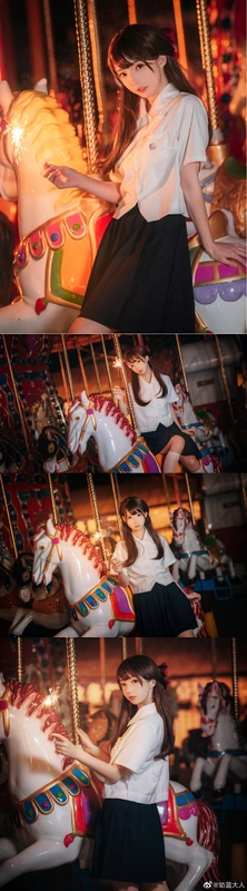 日系jk少女写真“一起来放烟火吧！♡♡♡♡ - 拿相机的执义